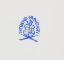 Herendi Viktória mintás bonbonier, jelzett, hibátlan, 9x8 cm