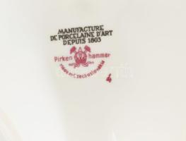 Pirkenhammer háromosztatú kínáló. Jelzett, hibátlan, d: 18,5 cm