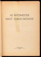 [Magyar Elek]: Az ínyesmester nagy szakácskönyve. Bp., 1955, Műszaki Könyvkiadó, 524 p. Kiadói félvászon-kötés, foltos, sérült borítóval, ragasztott gerinccel és címlappal.