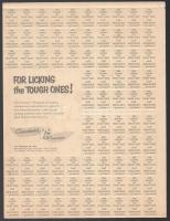 Amerikai választási propaganda, Crocker's reklám levélzáró ív