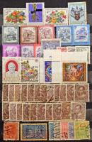 Ausztria tétel, 10 lapos közepes berakóban, benne pár postatiszta bélyeg