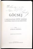 Gönczi Ferenc: Göcsej s kapcsolatosan Hetés vidékének és népének összevontabb ismertetése - reprint....