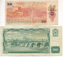 Csehszlovákia 1961. 100K szlovák bélyeggel + 1987. 50K szlovák bélyeggel T:F kis beszakadás
Czechsl...