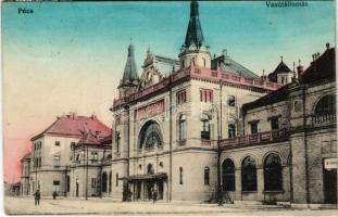 1913 Pécs, vasútállomás (EK)