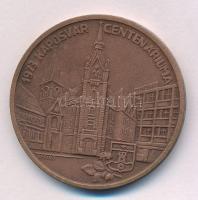 Képíró Zoltán (1944-1981) 1973. "Kaposvár Centenáriuma" kétoldalas bronz emlékérem (42,5mm) T:UNC Adamo KV1