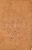 1916 Franz Seidl első világháborús katonai karácsonyi üdvözlete Seidl Pauluskának Budapestre. Tábori postai levelezőlap / WWI K.u.k. military field post, Christmas greeting (EB)