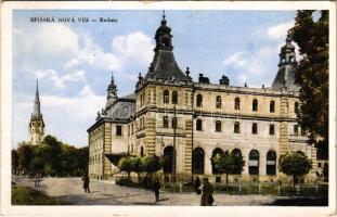 Igló, Zipser Neudorf, Spisská Nová Ves; Reduta / Vigadó / concert hall (kopott élek / worn edges)