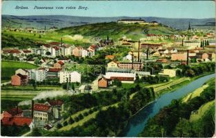 1915 Brno, Brünn; Panorama vom roten Berg (EK)