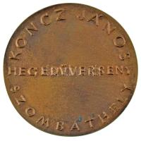 Borsos Miklós (1906-1990) 1983. "Koncz János 1904-1937 / Koncz János Hegedűverseny Szombathely&...