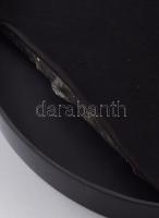 Festett kalaptartó doboz, d: 29,5 cm, m.13 cm