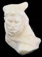 Férfi büszt. Bakelit, 22x16 cm