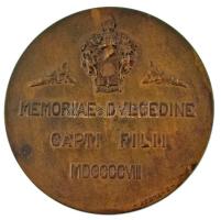 Kozma Erzsébet (1879-1973) 1908. "Finály Henrik" aranyozott bronz emlékérem. "HENRICV...