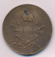 Beck Ötvös Fülöp (1873-1945) 1896. "1896-iki EZREDÉVES ORSZÁGOS KIÁLLÍTÁS / KÖZREMŰKÖDŐK ÉRME&q...