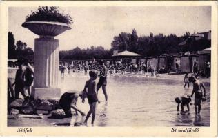 Siófok, Balatoni strandfürdő