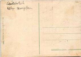 Csütörtökhely, Spissky Stvrtok; Templom / church (vágott / cut)