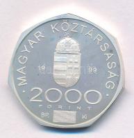 1999. 2000Ft Ag "A 2000. évforduló" T:UNC (eredetileg PP) Adamo EM163