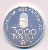 1999. 3000Ft Ag "Integráció az EU-ba - EURO III" T:UNC (eredetileg PP) 
Adamo EM159
