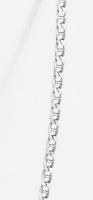 Ezüst(Ag) pálcikás nyaklánc, jelzett, h: 50 cm, nettó: 7,1 g