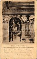 1903 München, Munich; Café Luitpold, Billardsaal III. / café, pool room, interior (EB)