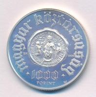 1995. 1000Ft Ag "Pannonhalma 996-1996" T:UNC (eredetileg PP) Adamo EM140
