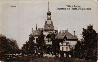 Buzau, Buzeu, Bodzavásár; Villa Albatros, Eigentum des Herrn Marghiloman / villa (EK)