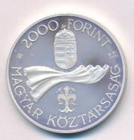 1996. 2000Ft Ag "Ötvenéves a Forint" T:UNC (eredetileg PP) 
Adamo EM144