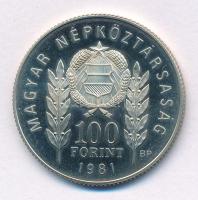 1981. 100Ft Cu-Ni-Zn "Bulgária 1300 éves" T:PP
Adamo EM67