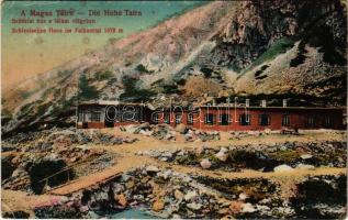 1917 Tátra, Magas-Tátra, Vysoké Tatry; Sziléziai ház a Felkai völgyben / Schlesisches Haus im Felkaer Tal / tourist house, chalet (fl)