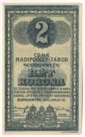 Sopronnyék / hadifogolytábor 1916. június 16. 2K római sorozat- és arab sorszám T:AU,XF hajtatlan, sarokhajlás, apró sarokhiány Adamo HHP-1.5.4