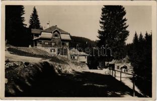 Hargitafürdő, Hargita-fürdő, Harghita-Bai; Sólyom villa és a kápolna / villa, chapel (EK)