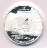 Fritz Mihály (1947- ) 2006. "Kapisztrán Szent János / Vazul atya a vár parancsnoka" ezüstö...