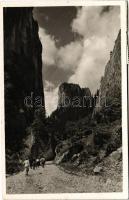 1941 Gyilkos-tó, Ghilcos, Lacul Rosu; Békás-szoros. Ambrus foto / Cheile Bicazului