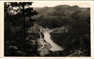 1942 Gyilkos-tó, Ghilcos, Lacul Rosu; Gyilkos-tó a Czohárdról / general view