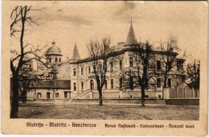 1940 Beszterce, Bistritz, Bistrita; Nemzeti Bank / National bank