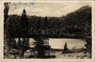 1943 Tusnád-fürdő, Baile Tusnad; Szent Anna tó / Lacul Sfanta Ana / lake (EB)