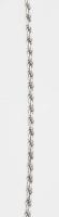 Ezüst(Ag) walles nyaklánc, jelzett, h: 45 cm, nettó: 5,5 g