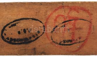 Munkácsy M jelzéssel: Naplemente. Olaj, fa. Hátoldalán hagyatéki bélyegzővel (elmosódott felirattal,...