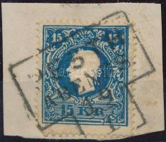 1858 15kr bélyeg, &quot;PESTH / ABENDS&quot; (Ryan 200p)