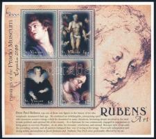 Rubens paintings minisheet, Rubens festmények kisív