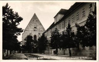 Kolozsvár, Cluj; Farkas utcai református templom és kollégium / Calvinist church and boarding school