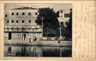 1926 Mali Losinj, Lussinpiccolo; Hotel & Dependance Italia (Hofmann)