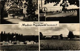 1960 Grünheide (Auerbach/Vogtl.), Pionierlager Wladimir Majakowski