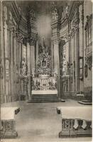 Máriaradna, Mária-Radna, Radna (Lippa, Lipova); kegytemplom, belső, főoltár / pilgrimage church, main altar, interior (EK)