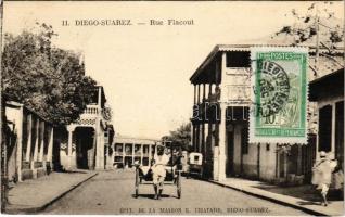 Antsiranana, Diego-Suarez; Rue Flacout / street