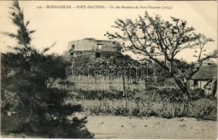 Fort-Dauphin, Tolagnaro, Taolagnaro; Un des Bastions du Fort Flacourt / bastions of the fortress