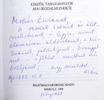 Széles Klára 3 műve. Mind a 3 a szerző, Széles Klára (1936-) irodalomtörténész, kritikus által Mohás...