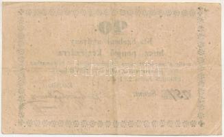 Kis-Szeben 1849. június 2. 20kr utalvány T:F 
Adamo KSZ-1.3