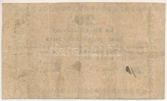Kis-Szeben 1849. június 2. 20kr utalvány T:F,VG / Hungary / Kis-Szeben 2th June 1849. 20 Kreuzer cou...