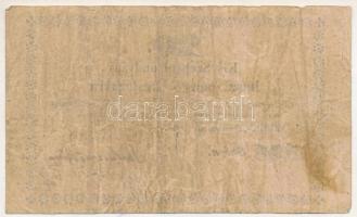 Kis-Szeben 1849. június 2. 20kr utalvány "Juniuus" szöveghibával T:F,VG Adamo KSZ-1.3.2