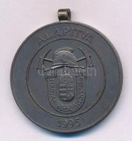 1995. "Tűzoltó Szolgálati Érem 10 év után" fém kitüntetés mellszalag nélkül (36mm) T:AU
